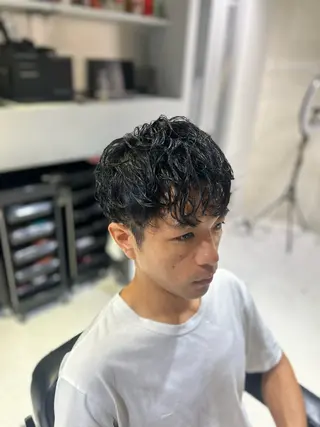 ショート FRANK’S BARBE(E)R THE STAND.所属・飯田橋メンズカット 高橋琴音のヘアスタイル