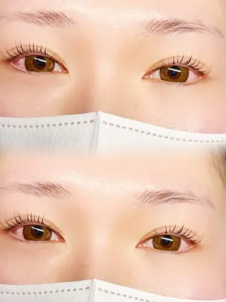 マツエク・マツパ 《目元分析》 似合うまつ毛提案の眉毛・アイブロウイメージ