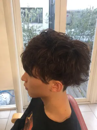 カラー パーマ ヘアアレンジ メンズ メンズパーマの巨匠 鈴木純のヘアスタイル