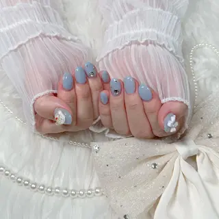 ネイル 🩵 aoi🩵のネイルデザイン