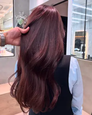 ロング カラー 韓国💞艶カラー/ 髪質改善/ハルカ🌙のヘアスタイル