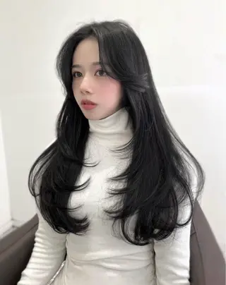 ロング キャン タクのヘアスタイル