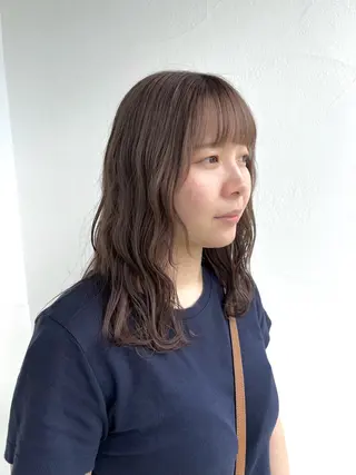 ミディアム Strawberry所属・原田 志保のヘアスタイル