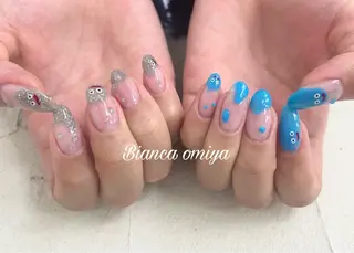 ネイル Bianca大宮 入江のネイルデザイン