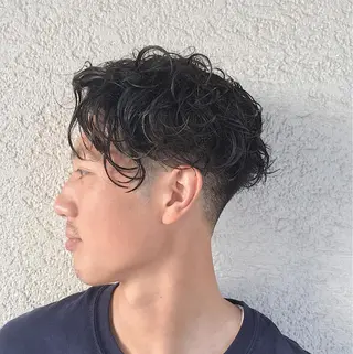 パーマ メンズ メンズサロンLOSS所属・メンズサロン rootのヘアスタイル
