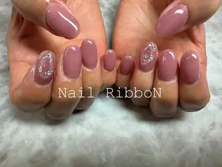 ネイル ネイルリボン 石田のネイルデザイン
