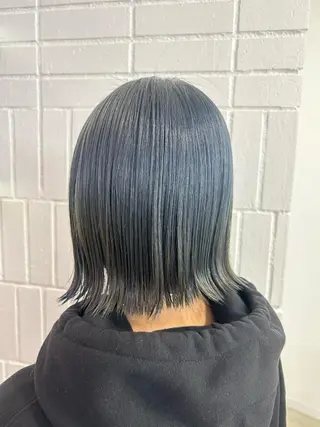 ミディアム MiRI💜地毛級 エクステ✖似合わせ技のヘアスタイル