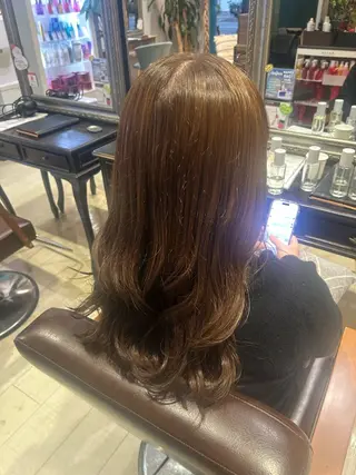 ロング 暖色カラー｜艶髪｜ 🥨AIKA🥨のヘアスタイル