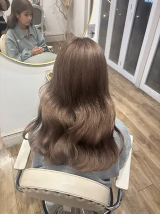 ロング カラー chika °ʚ🎀ɞ°.のヘアスタイル