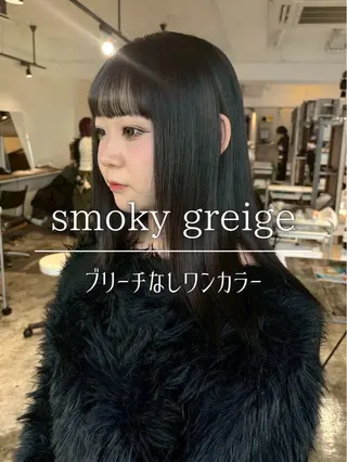 ロング カラー ブリーチモデル/ メンズパーマ/AMIのヘアスタイル