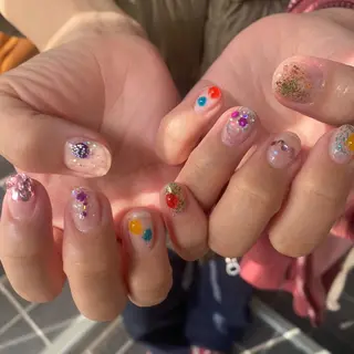 ネイル ゆびノさき茨木店 ニュアンス/アートのネイルデザイン