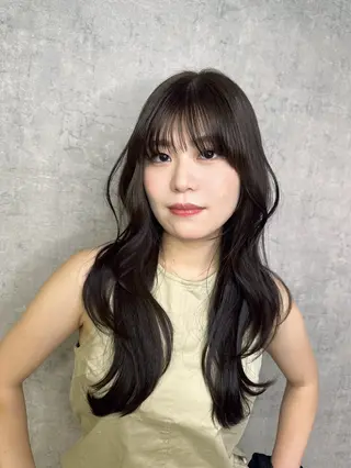 ロング KAEDE🎀 ジャニオタ美容師のヘアスタイル