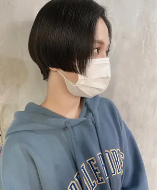 ショート カラー ヘアアレンジ stylist/蛯谷 珠里のヘアスタイル