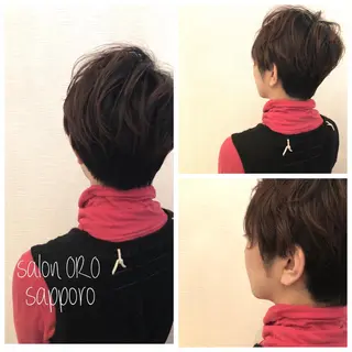 ショート 平川 友希子のヘアスタイル