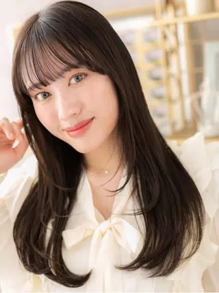 ロング 本多 奏音のヘアスタイル