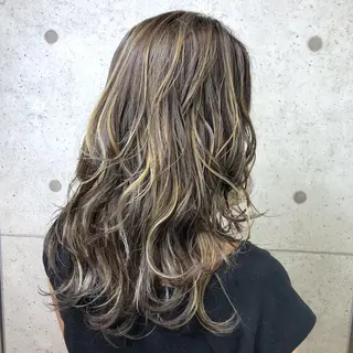 セミロング エリア人気No.1 美容室Ash西船橋のヘアスタイル