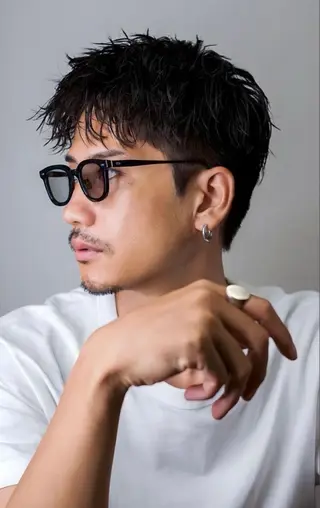 ショート メンズ 🔥メンズ特化🔥 近澤✂️ダブルカラーのヘアスタイル