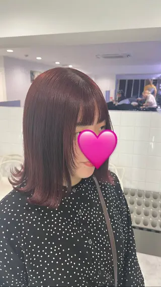 ミディアム カラー 🎀Girly艶髪カ ラー🎀Harukaのヘアスタイル