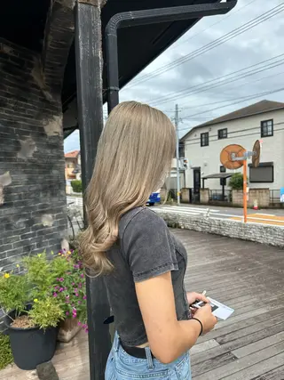 ロング カラー 🦖ノザワ リンカ🦖のヘアスタイル