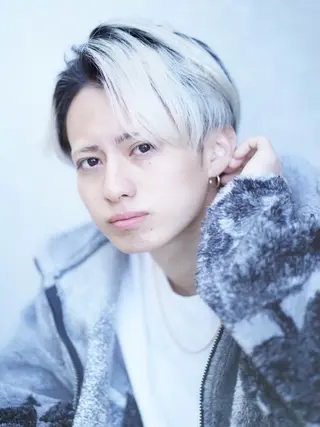 ミディアム カラー メンズ ショートヘア🔥メン ズ特化パーマ/そめやのヘアスタイル