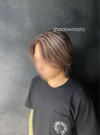 カラー メンズ limitみづき🌙 ブリーチカラーのヘアスタイル