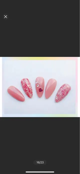 ネイル H3 Nail Tsuki🦋💙のネイルデザイン