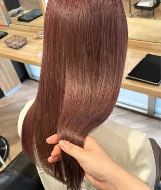 セミロング カラー ELLE&SALLY 石野のヘアスタイル