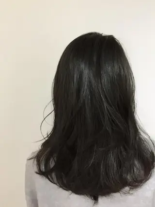 セミロング カラー パーマ ヘアアレンジ ネイル マツエク・マツパ ✨ハイクオリティ✨ 山本香也のヘアスタイル