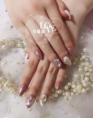 ネイル ラベンダー💖日暮里 ルル💖ネイルのネイルデザイン