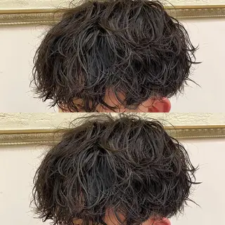 メンズ 年間2000名担当◎ パーマ職人/仲原佑樹のヘアスタイル