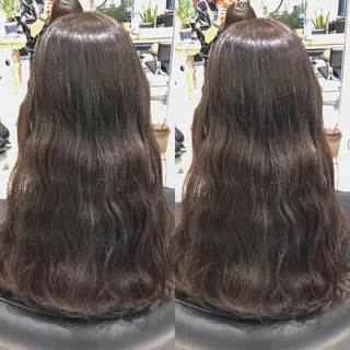 ロング カラー 荒木 依莉亜のヘアスタイル