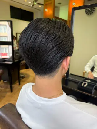 ショート メンズ 溝口 槙里也のヘアスタイル