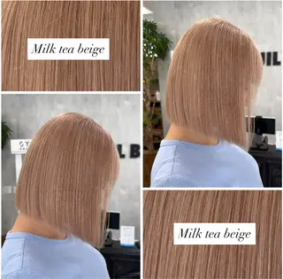 カラー 市毛 結菜のヘアスタイル