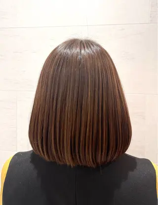 ミディアム 髪質改善/縮毛矯正 🧸梅川のヘアスタイル