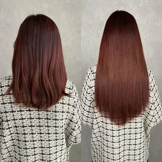 ショート 💎馴染むエクステ ×カラーTOMO💎のヘアスタイル