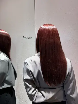カラー 有木 七海のヘアスタイル