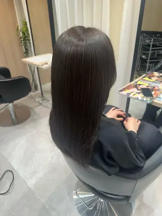 ロング カラー L.O.G SHIBUYA所属・モデル募集 🟡SUMIKAのヘアスタイル