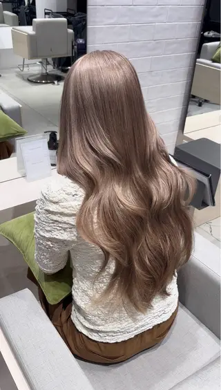 ロング カラー 銀座/髪質改善/韓国 カラー🍓原田侑依のヘアスタイル