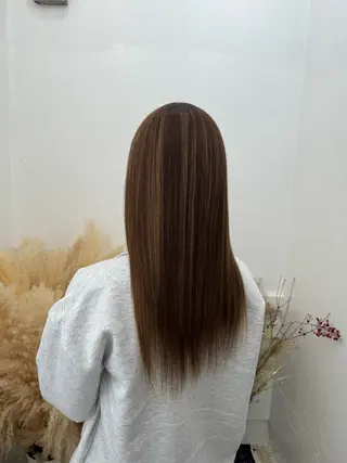 ロング カラー パーマ YUIMARL/ HIROTOのヘアスタイル