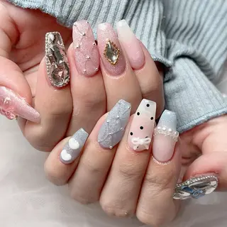 メンズ ネイル Bloom kabukiのネイルデザイン