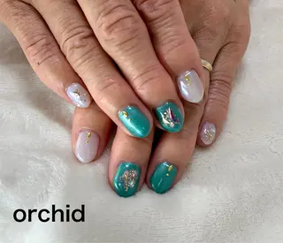 ネイル orchid ♡オーキッドのネイルデザイン