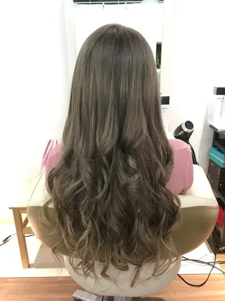 ロング ヘアアレンジ GLOSS 心斎橋 山上のヘアスタイル