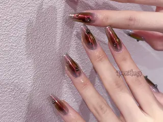 ネイル Dark honey スカルプ専門原宿店のネイルデザイン