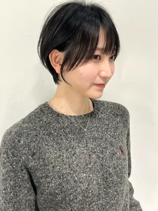 ショート 上野 竜馬のヘアスタイル
