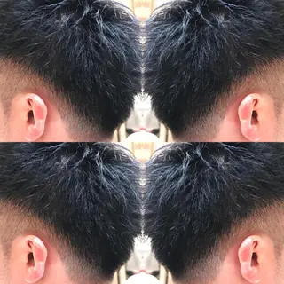 ショート カラー メンズ エンターテイナー🔥 星野　甲斐のヘアスタイル