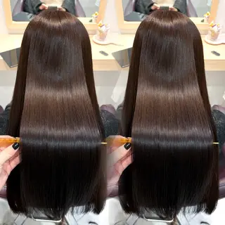 ロング カラー 透明感/チョコカラー 💍TAMA💍のヘアスタイル
