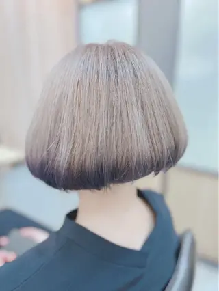 ショート GO TODAY SHAiRE SALON  神戸三宮店所属・ナチュラル艶々縮毛 矯正シェアサロンのヘアスタイル