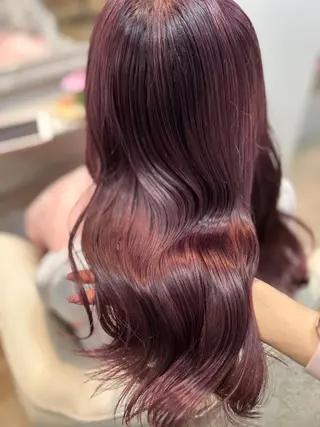 ロング カラー 池袋𓏲𓎨RINA ・ReFa取扱店のヘアスタイル