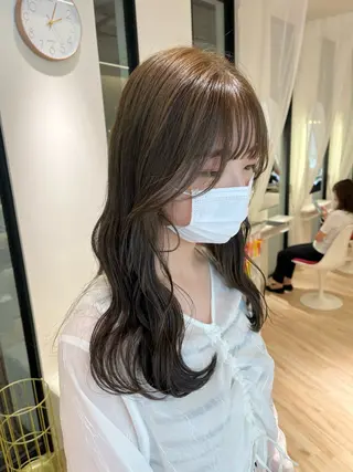 ロング カラー GOODDAY ヘアサロンのヘアスタイル