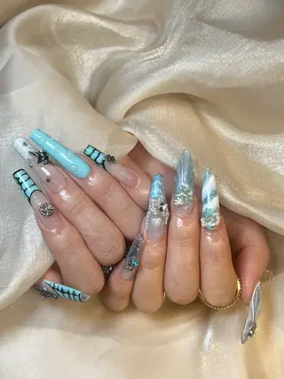 ネイル 🎀Pink ピンク🎀のネイルデザイン